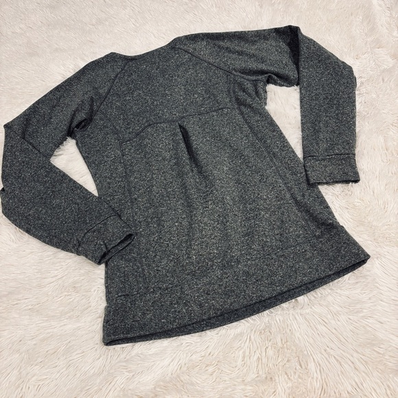 COLUMBIA marled gray woman’s pullover long sleeve w/pockets Size XS - Picture 8 of 10
